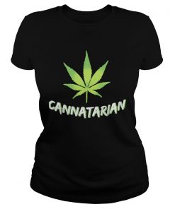 Cannatarian Weed Leaf green  Classic Ladies