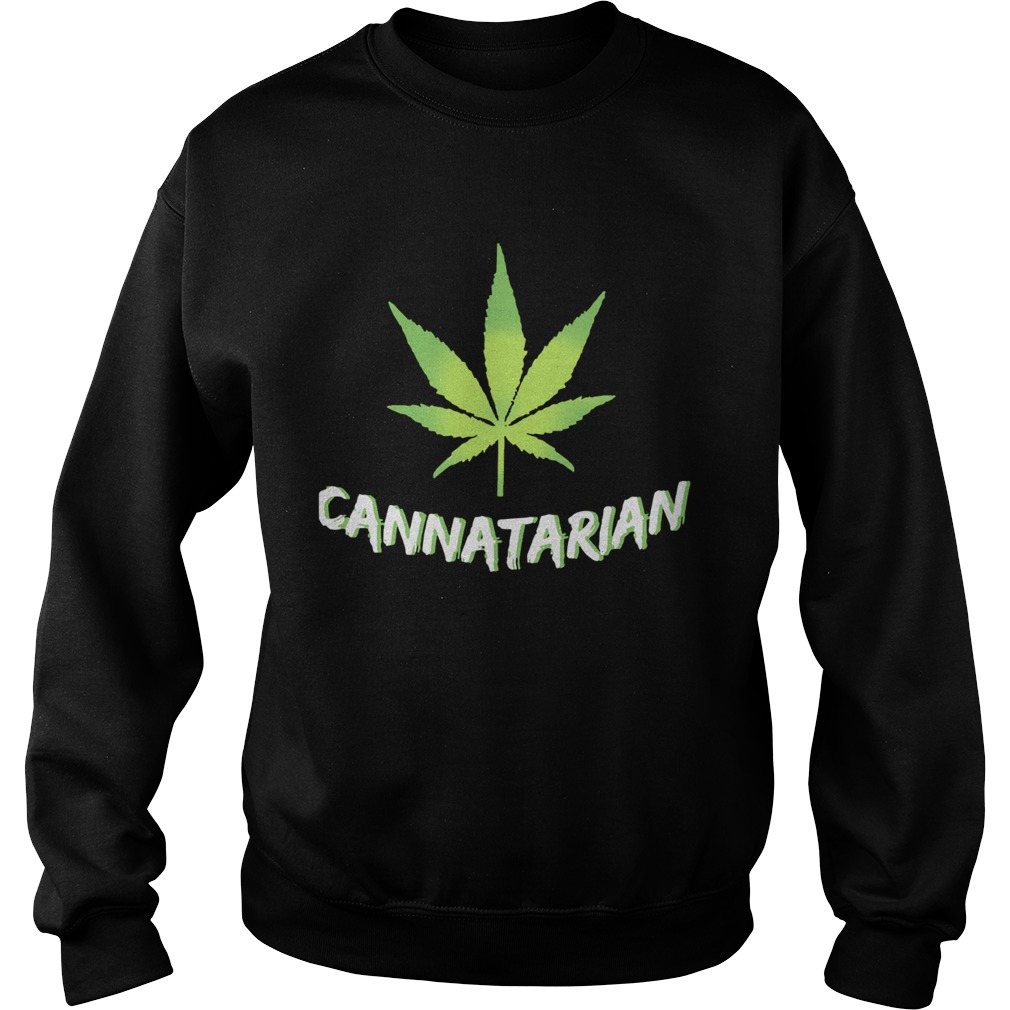 Cannatarian Weed Leaf green Sweatshirt