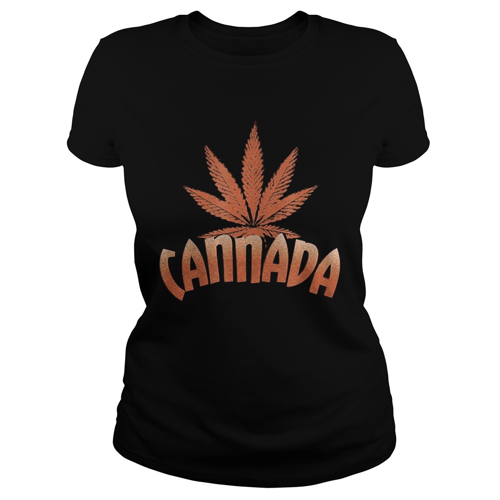 Cannatarian Weed Leaf red Classic Ladies