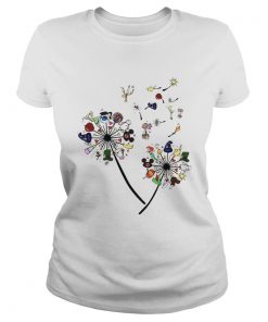 Cartoon Dandelion Flower  Classic Ladies