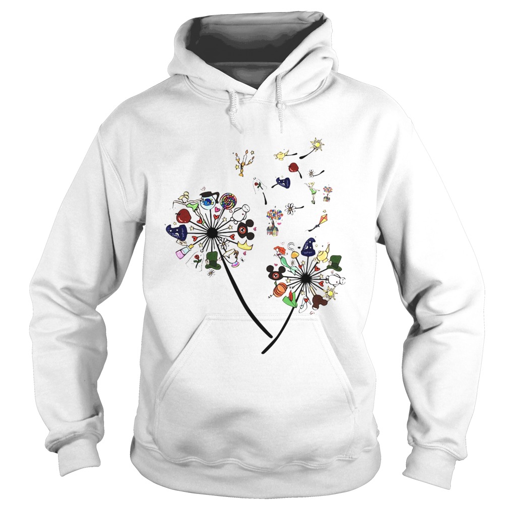 Cartoon Dandelion Flower Hoodie