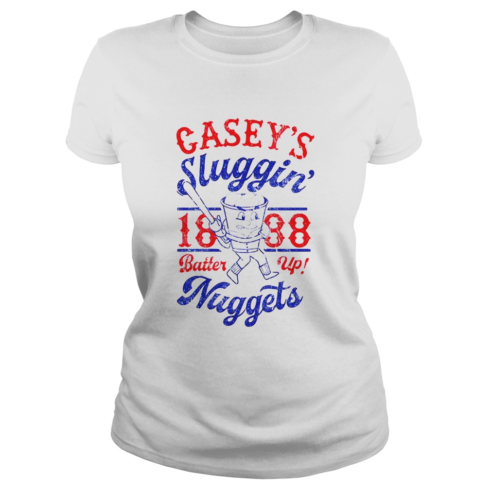 Caseys Sluggin 1888 Batter Up Nuggets Baseball Glass Classic Ladies