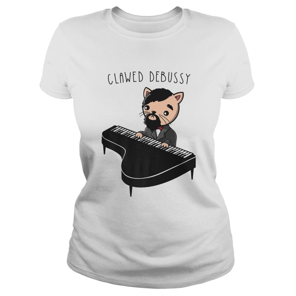 Cat Playing Classical Piano Music Claw Classic Ladies