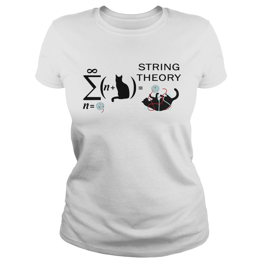 Cat String Theory Classic Ladies