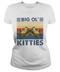 Cats Big Ol Kitties Vintage  Classic Ladies