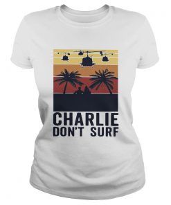 Charlie Dont Surf Vintage  Classic Ladies