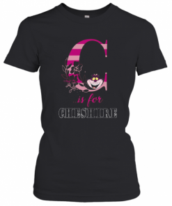Cheshire Cat Is For Cheshire Flowers T-Shirt Classic Women's T-shirt