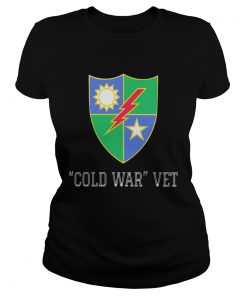 Cold war vet national emblem sun star  Classic Ladies