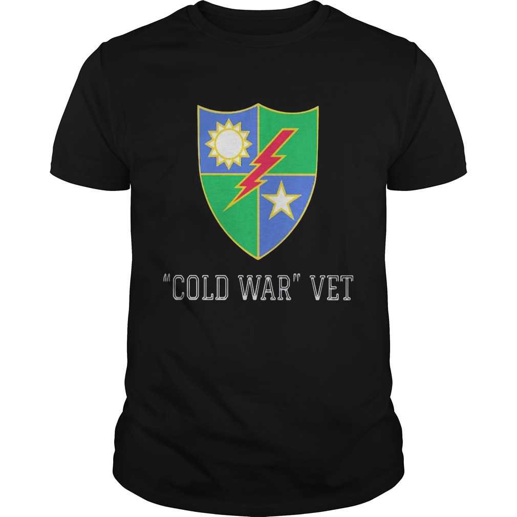 Cold war vet national emblem sun star Unisex