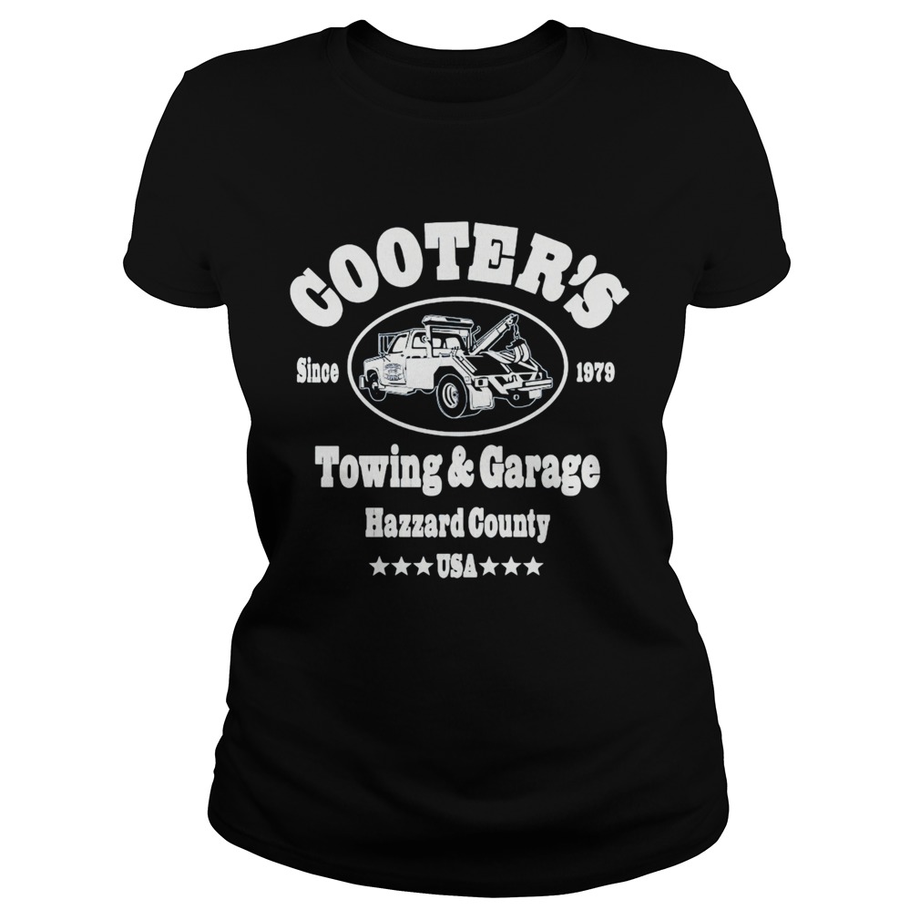 Cooters Since 1879 Towing And Garage Hazzard County USA Classic Ladies