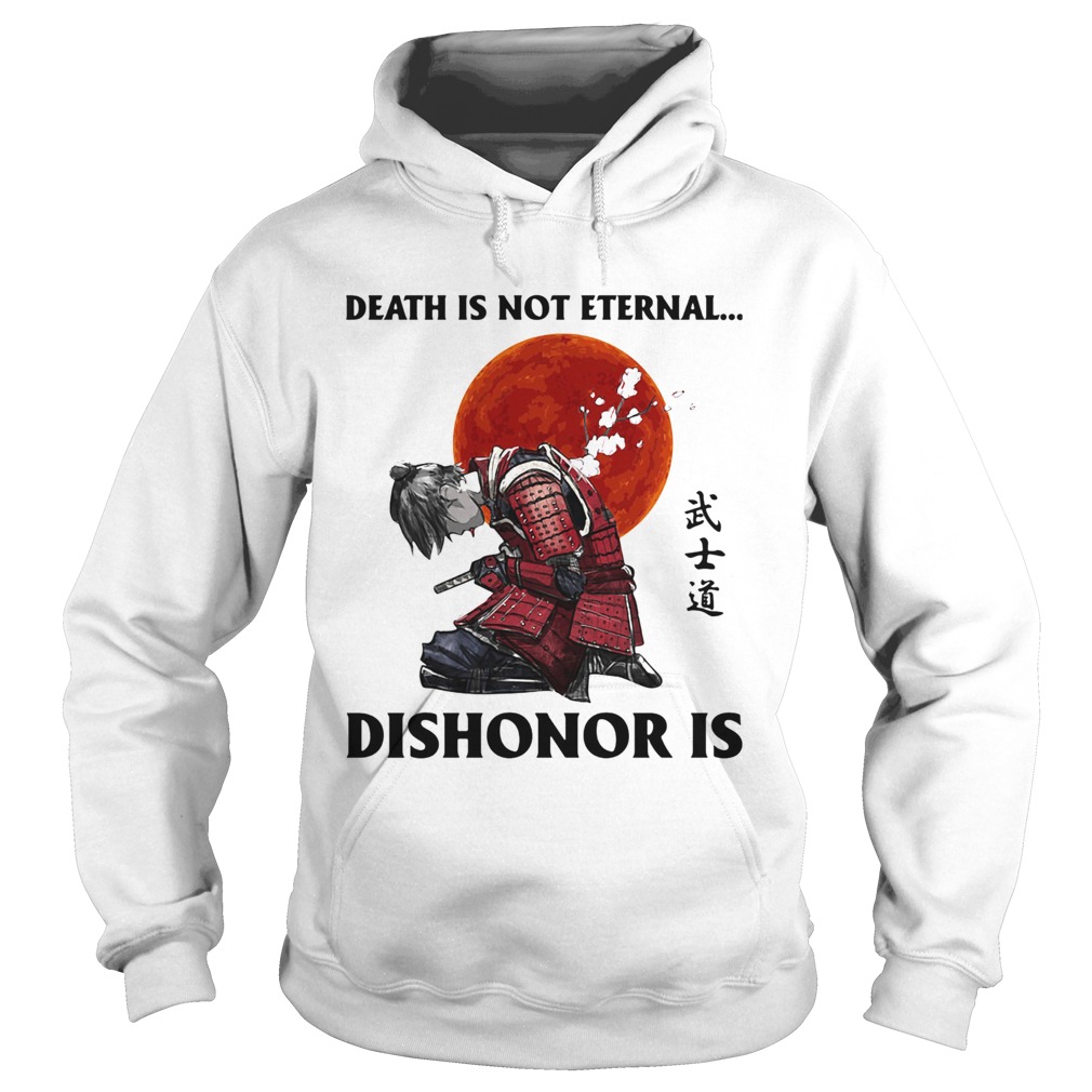 Death Is Not Eternal Dishonro Is Man Sunset Hoodie