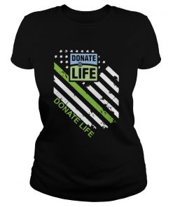 Donate Life American Flag  Classic Ladies