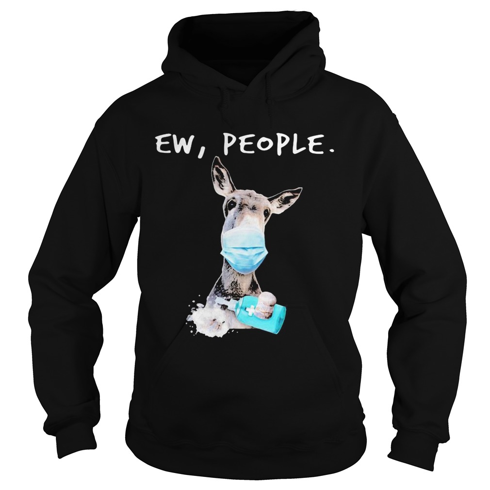 Donkey mask washing your hand ew people Hoodie
