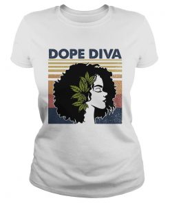 Dope Diva Black Girl Vintage Retro  Classic Ladies