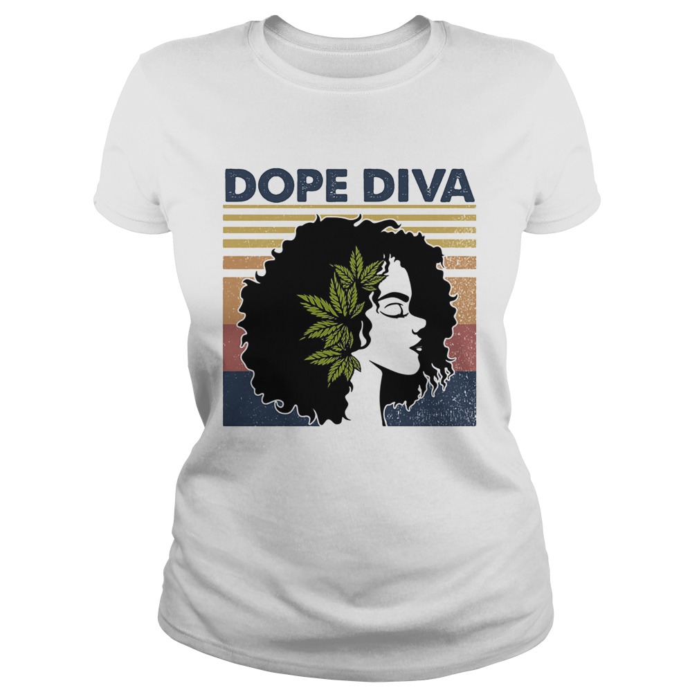 Dope Diva Black Girl Vintage Retro Classic Ladies