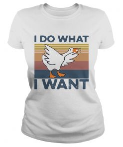 Duck I Do What I Want Vintage  Classic Ladies