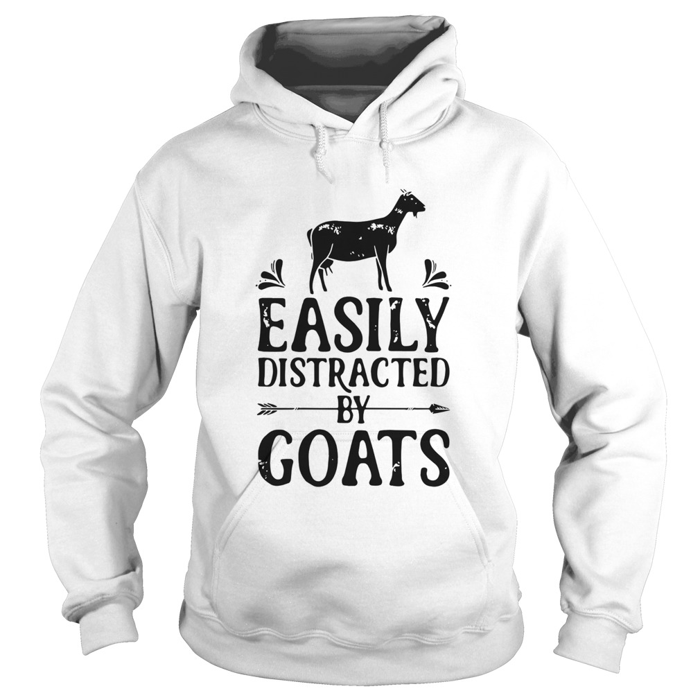 Easily Distracted By Goats Hoodie