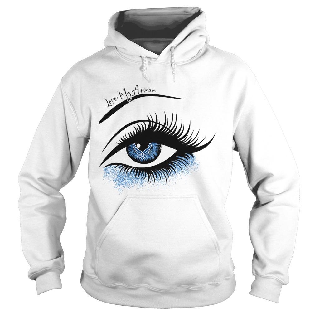 Eyes love my airman Hoodie