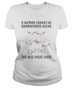 Face Mask A Woman Cannot Be Quarantined Alone She Also Needs Sheep  Classic Ladies