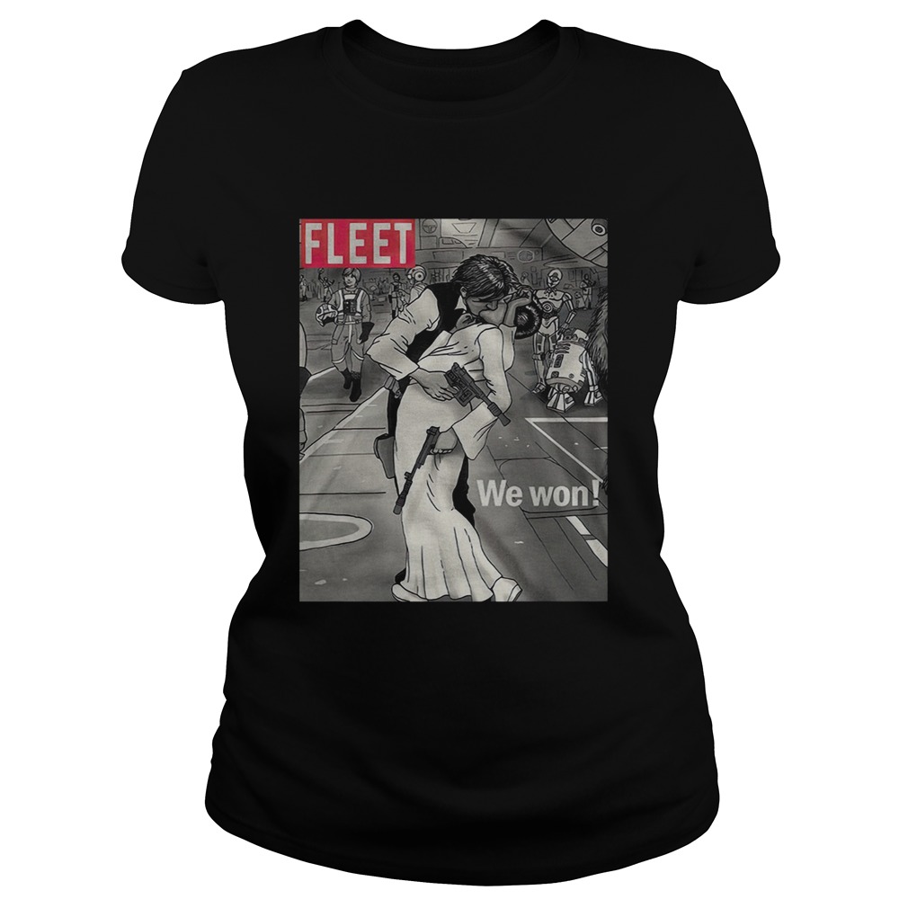 Fleet We Won Han And Leia Classic Ladies