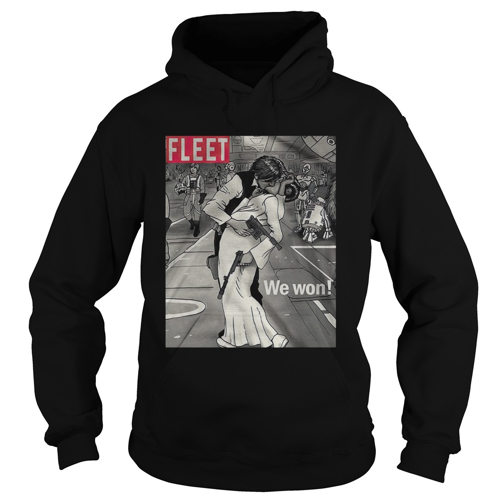 Fleet We Won Han And Leia Hoodie