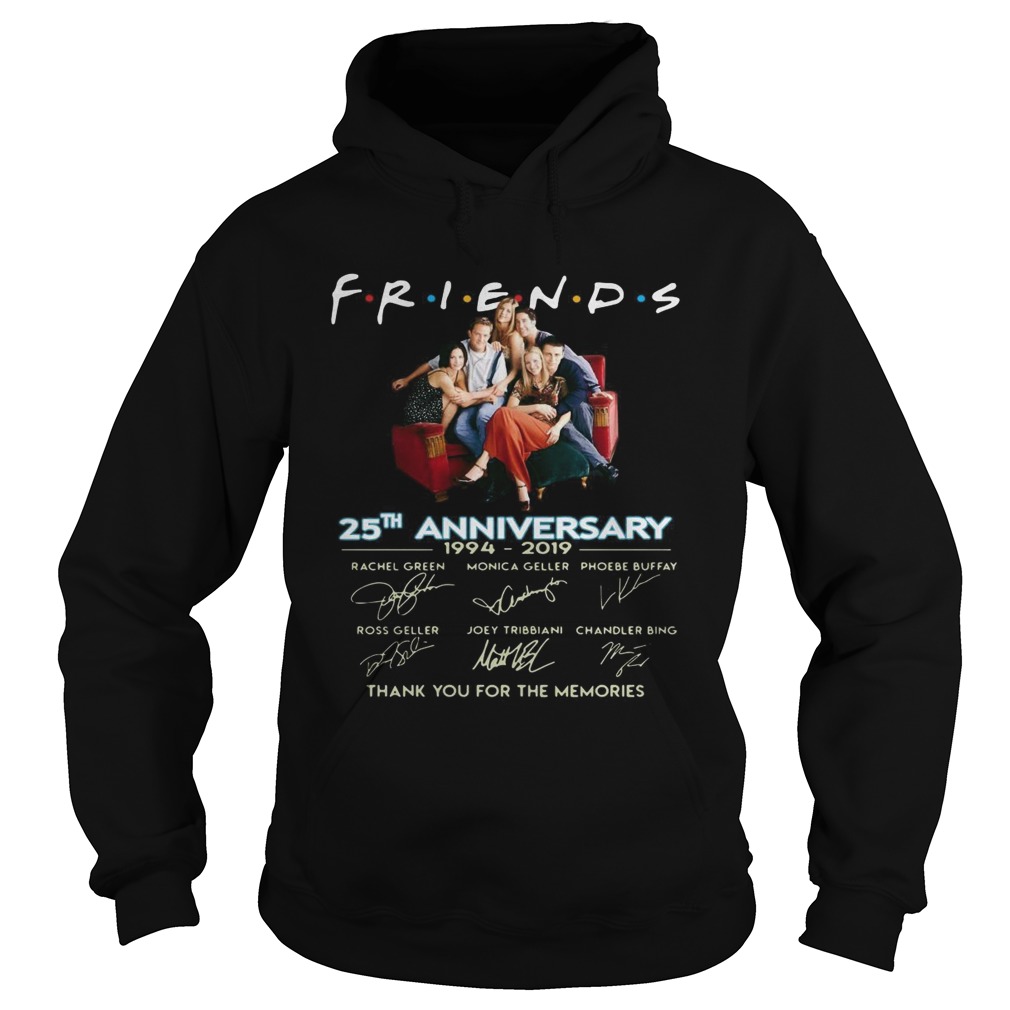 Friends Tv Show Thank You For The Memories Full Cast Signatures Hoodie