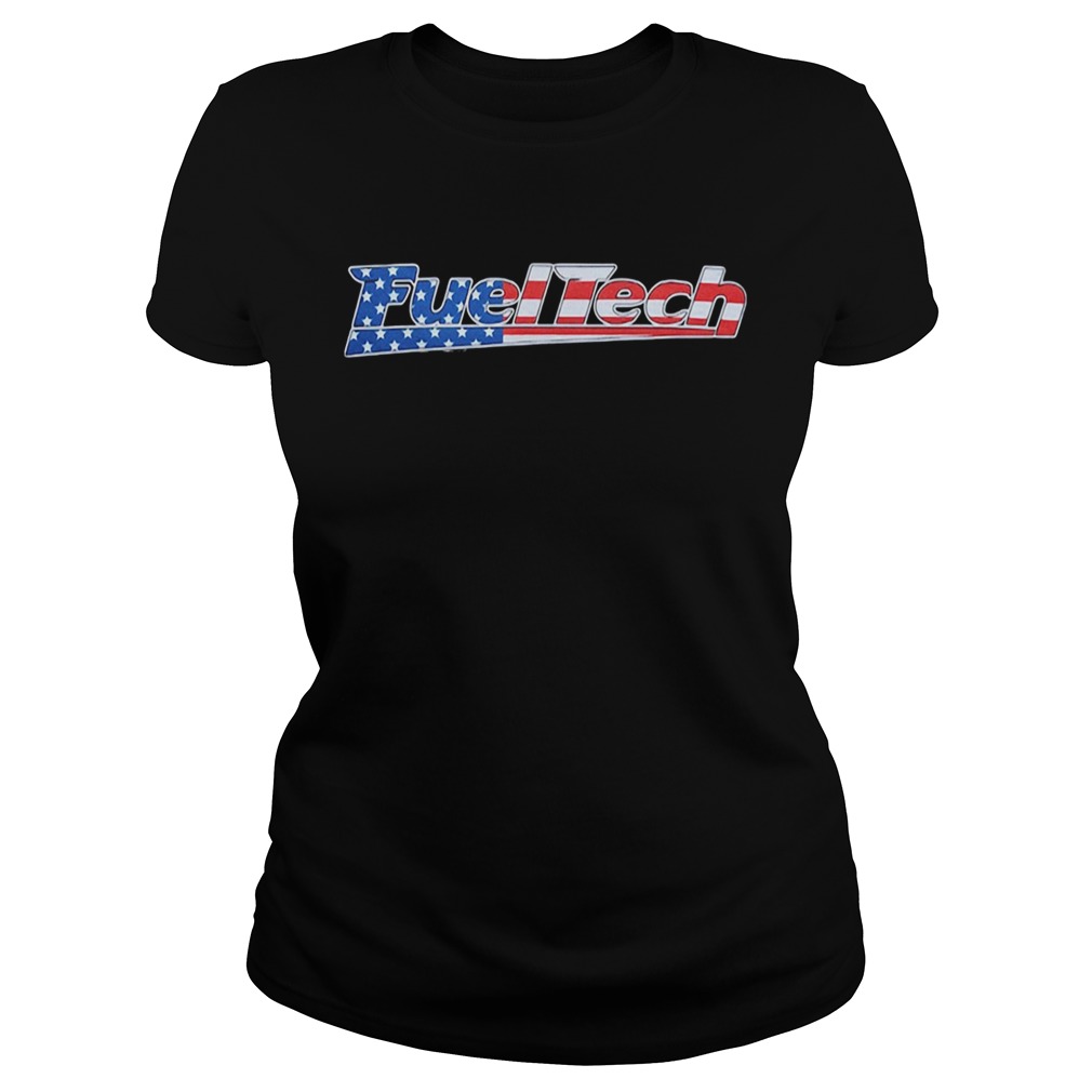 Fuel Tech American Flag Independence Day Classic Ladies
