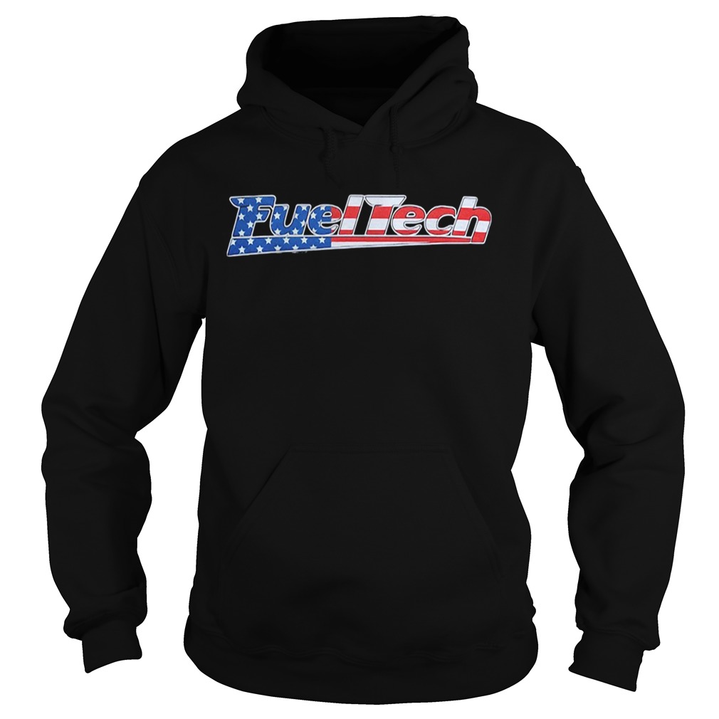 Fuel Tech American Flag Independence Day Hoodie