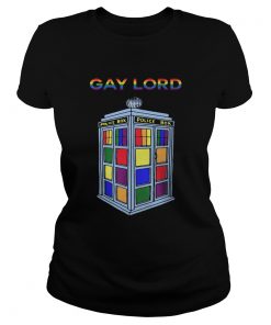 Gay Lord Police Box Window LGBT  Classic Ladies