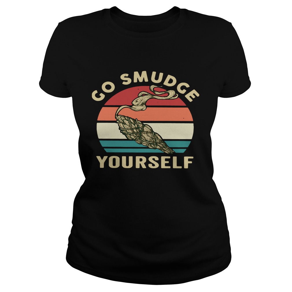 Go Smudge Yourself Vintage Classic Ladies