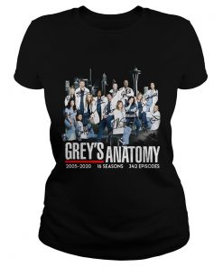 Greys Anatomy 2005 16 seasons 342 episodes signatures  Classic Ladies