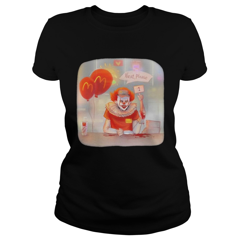Halloween joker mcdonalds next please Classic Ladies