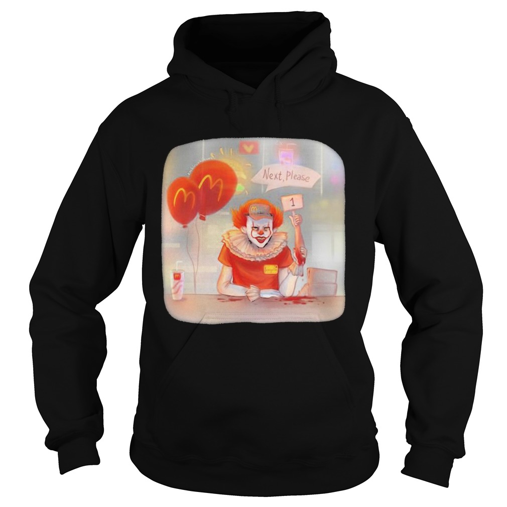 Halloween joker mcdonalds next please Hoodie