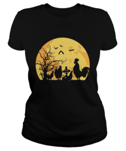 Halloween moon chicken  Classic Ladies