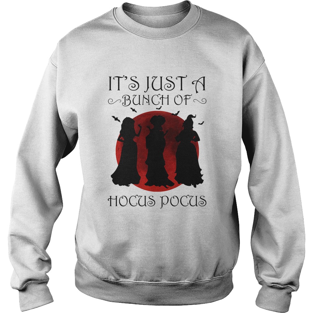 Halloween witch Its just a bunch of hocus pocus Sweatshirt