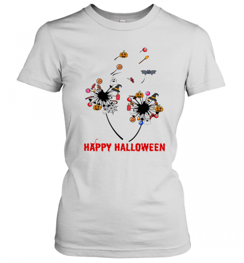 Happy Halloween Dandelion T-Shirt Classic Women's T-shirt