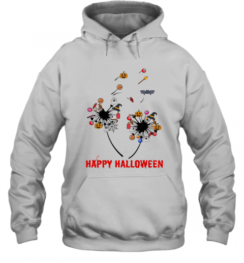 Happy Halloween Dandelion T-Shirt Unisex Hoodie