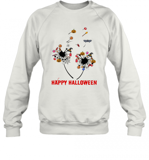 Happy Halloween Dandelion T-Shirt Unisex Sweatshirt