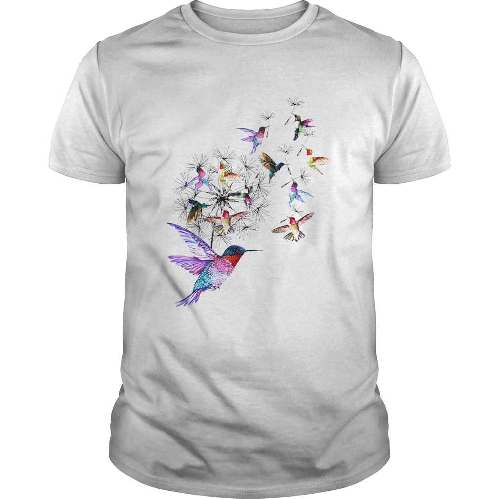 Hummingbird Dandelion shirt