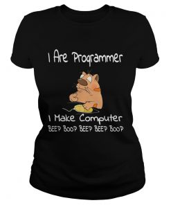 I Are Programmer Computer Beep Boop Beep Beep Boop Tech Humor  Classic Ladies