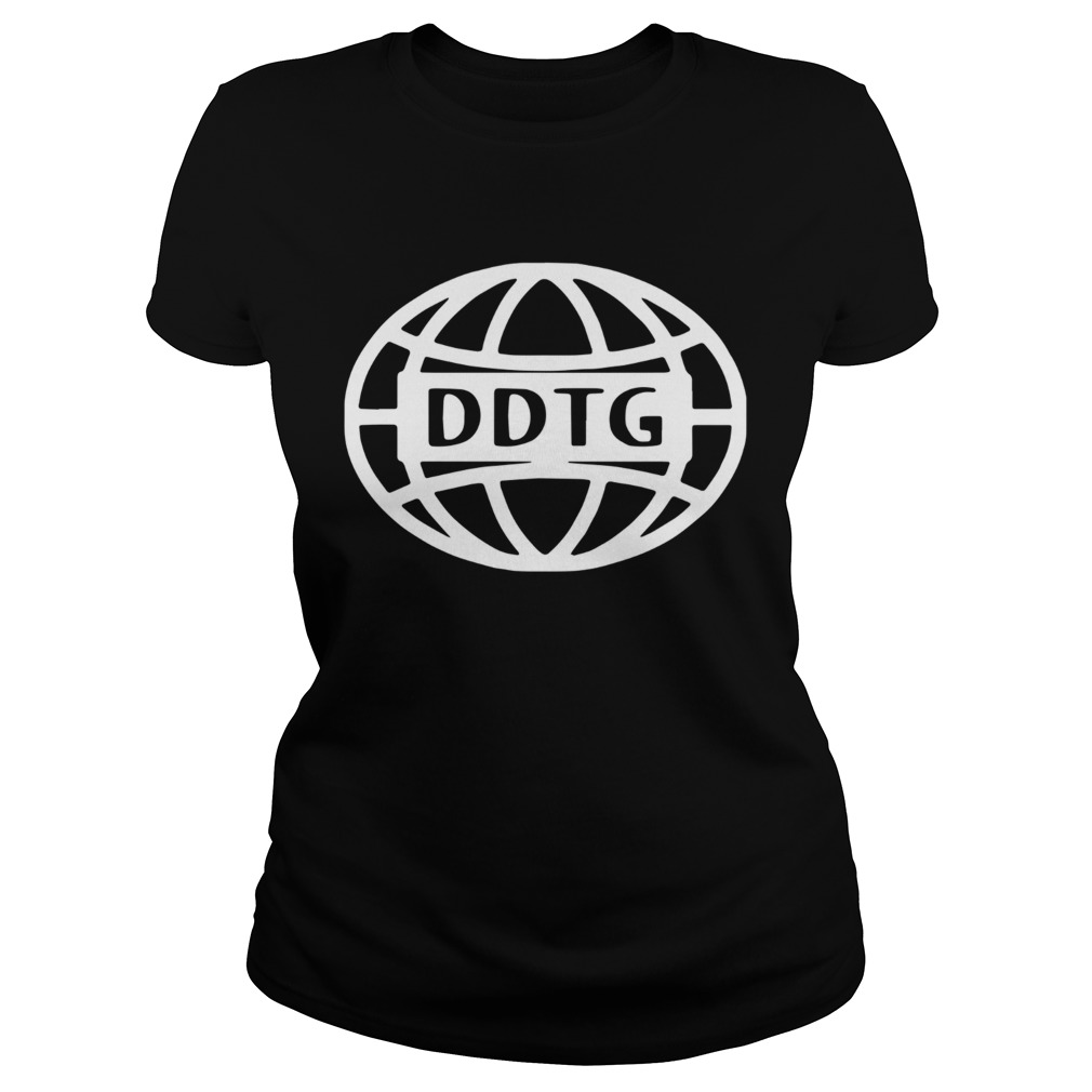 I Love DDTG Crew Neck Classic Ladies