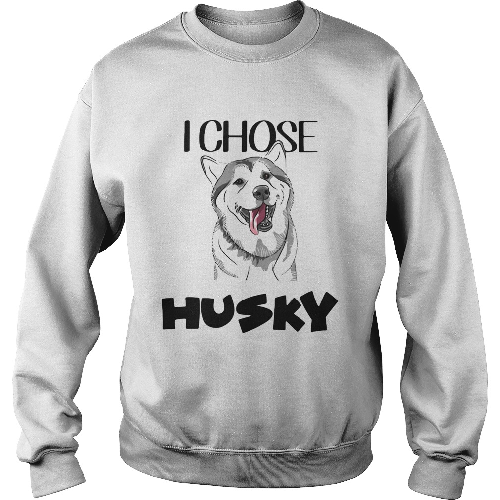 I chose husky classic Sweatshirt