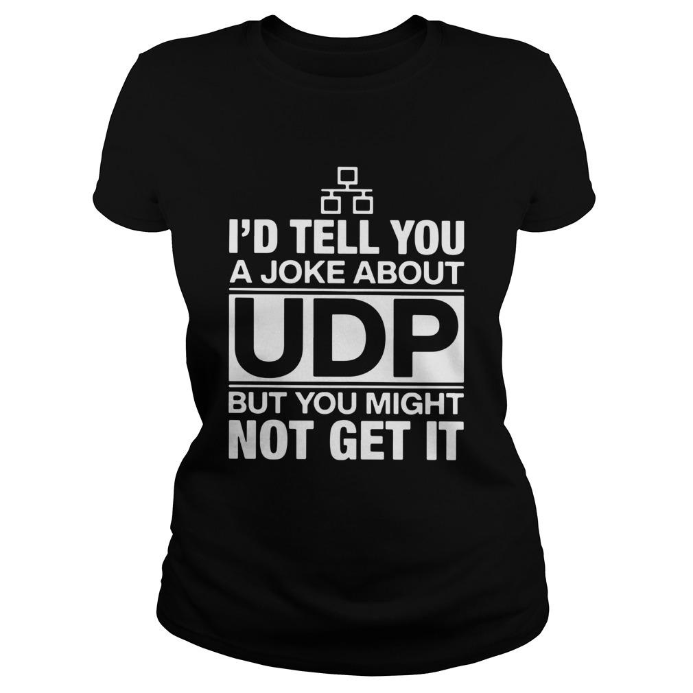Id Tell You A Joke About UDP But You Might Not Get It Classic Ladies