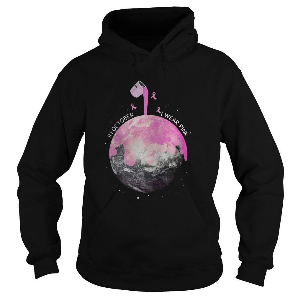 In October I Wear Pink Breast Cancer Hoodie