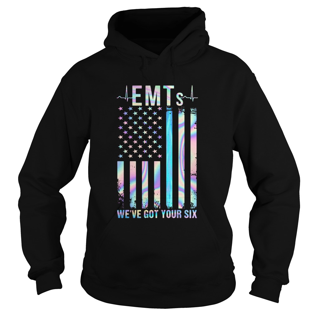 Independence day EMTs weve got your six Hoodie