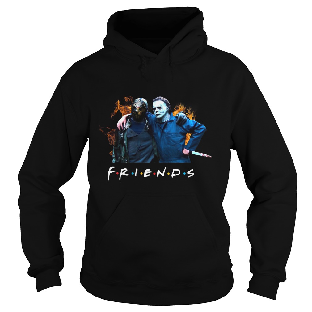 Jason Voorhees vs Michael Myers Friends Hoodie