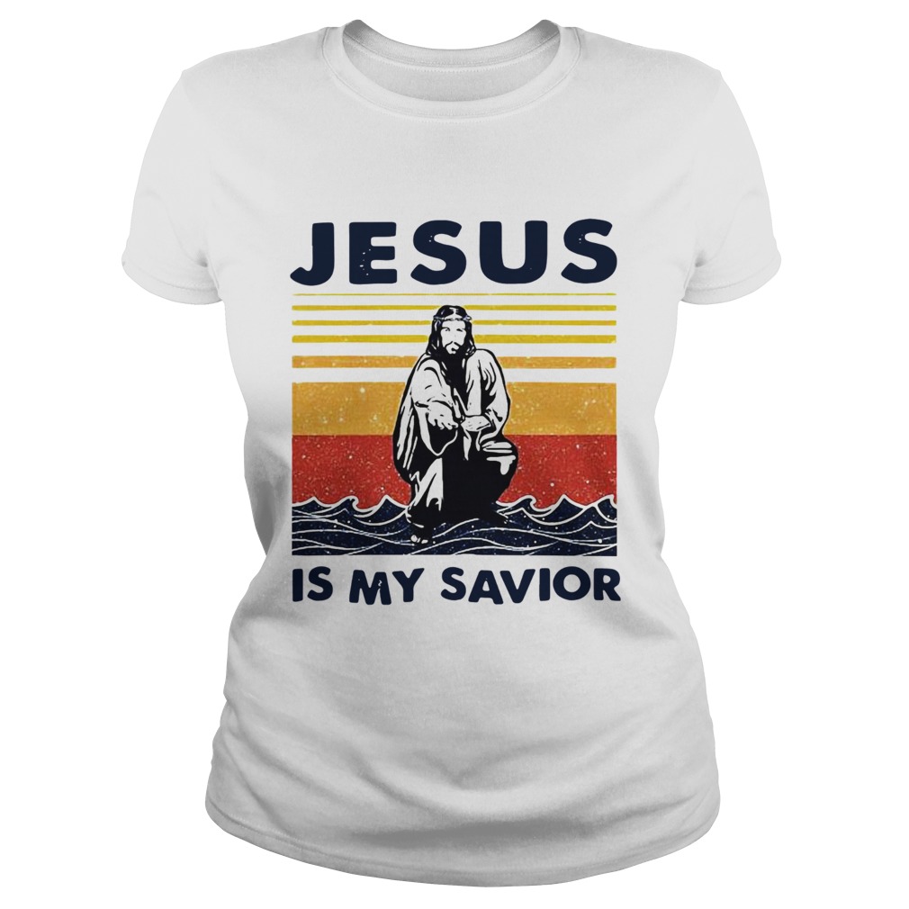 Jesus Is My Savior Vintage Classic Ladies