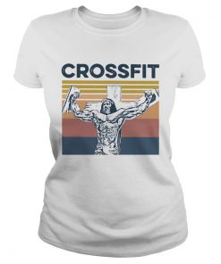 Jesus Strong Crossfit Vintage  Classic Ladies