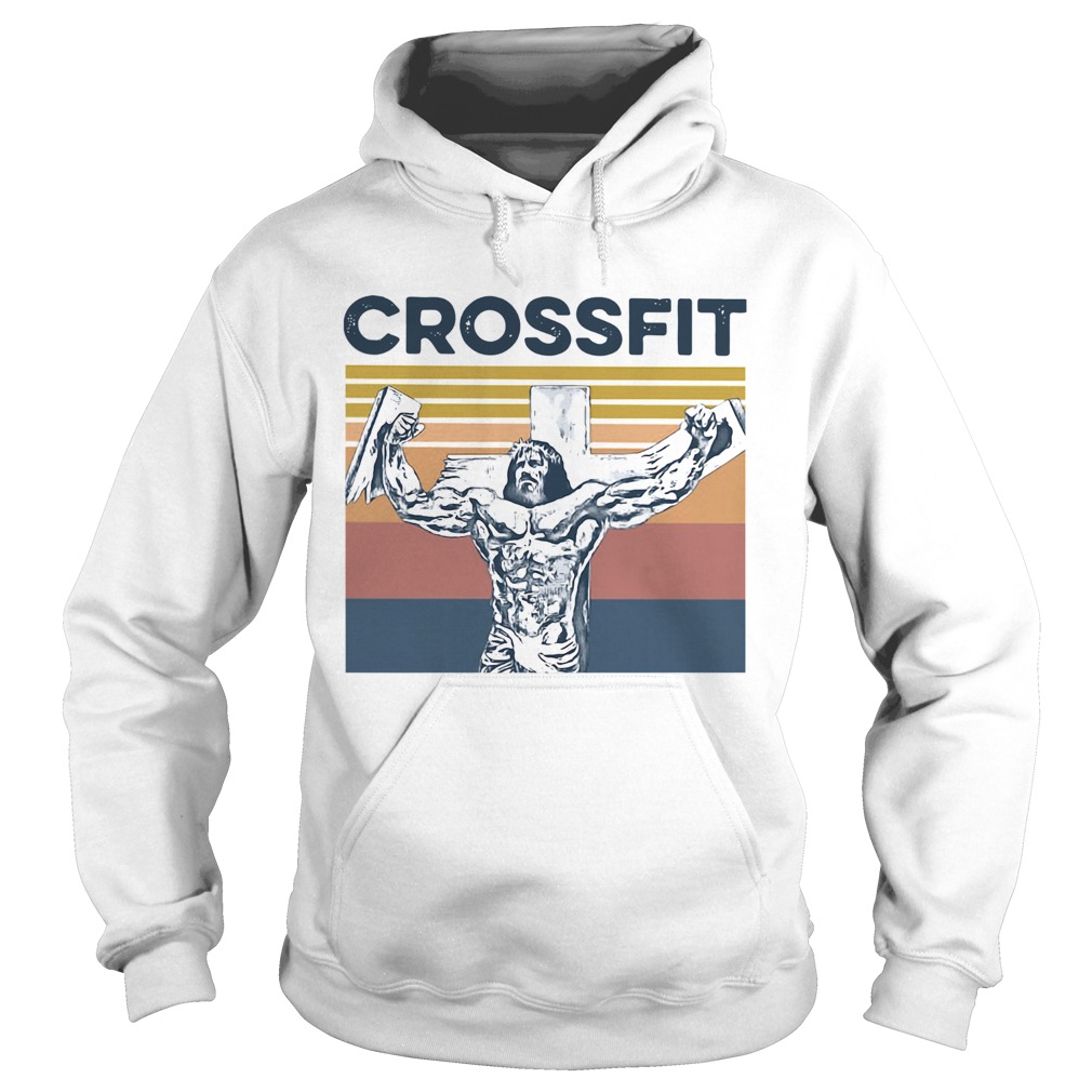 Jesus Strong Crossfit Vintage Hoodie