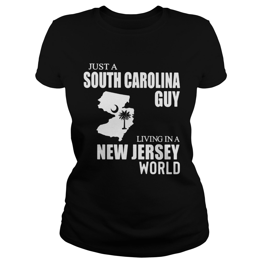 Just A South Carolina Guy Living In A Michigan World Map Classic Ladies